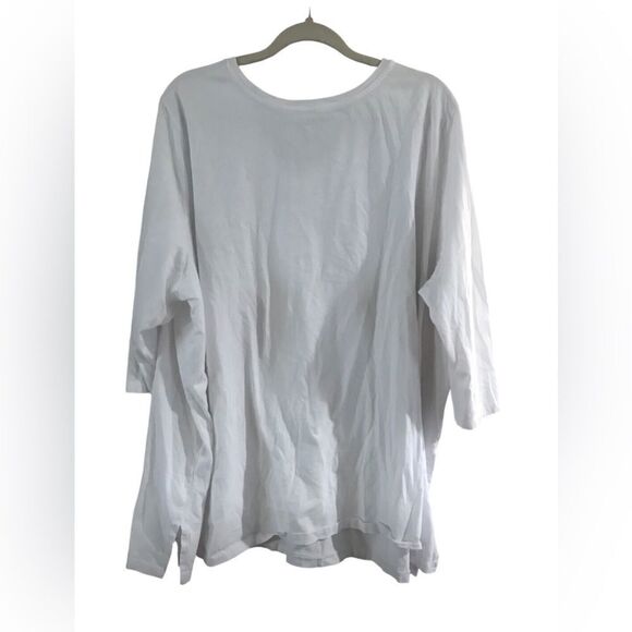Women Within White T Shirt Size 3X - Picture 7 of 7